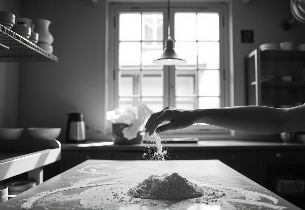 Interior of a modern Parisian bakery